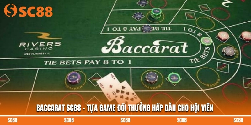 Baccarat SC88 - Tựa Game Đổi Thưởng Hấp Dẫn Cho Hội Viên