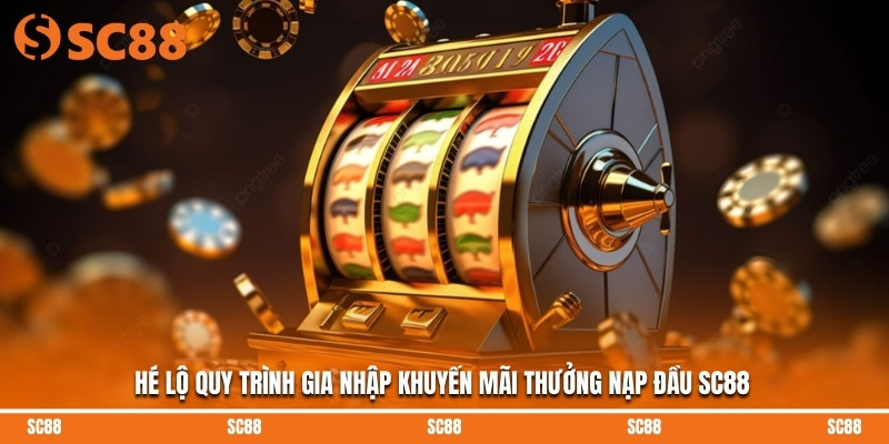 Hé lộ quy trình gia nhập khuyến mãi thưởng nạp đầu SC88