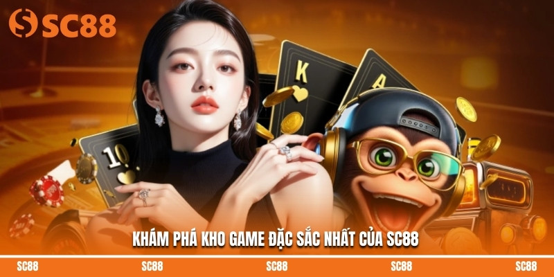 Khám phá kho game đặc sắc nhất của SC88